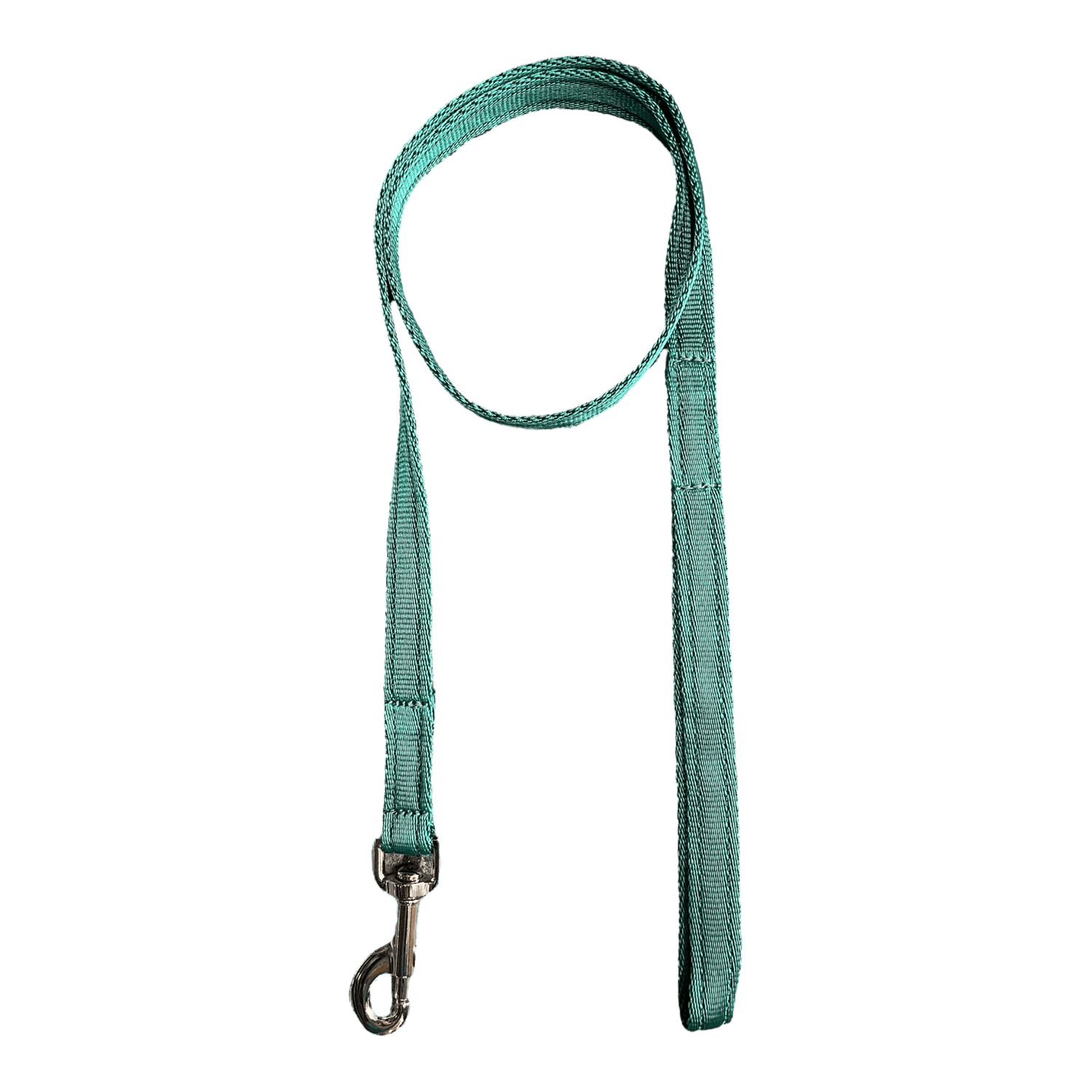 1.2m Cushion Web Dog Lead Green