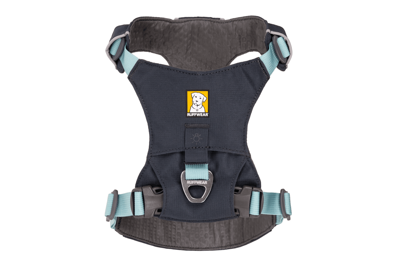 Ruffwear Hi & Light™ Lightweight Dog Harness Basalt Grey - Top