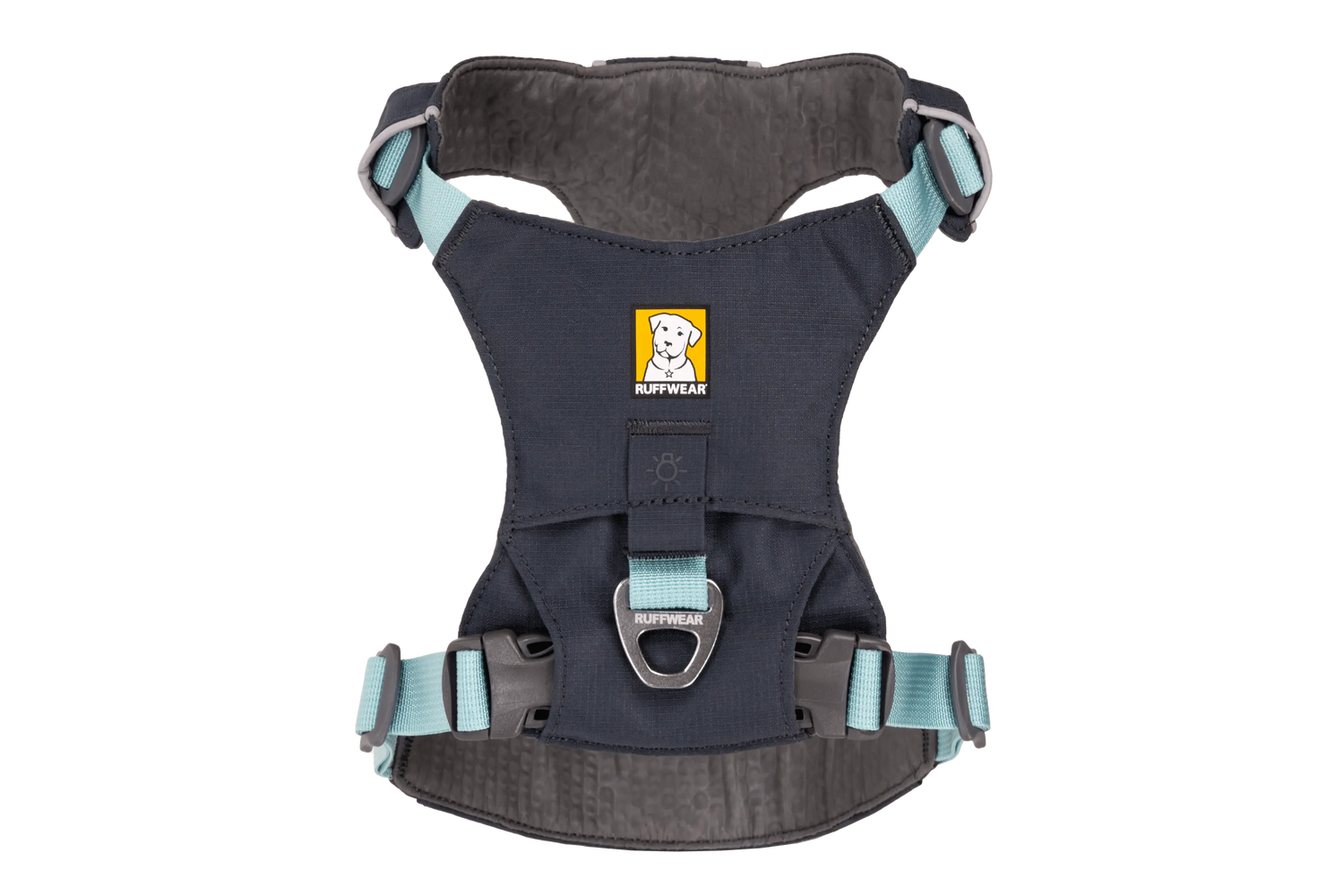 Ruffwear Hi & Light™ Lightweight Dog Harness Basalt Grey - Top