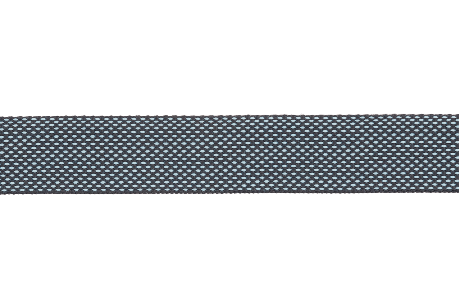 Detailed view of Ruffwear Hi & Light™ Dog Collar fabric texture in twilight gray, highlighting breathable and durable material.