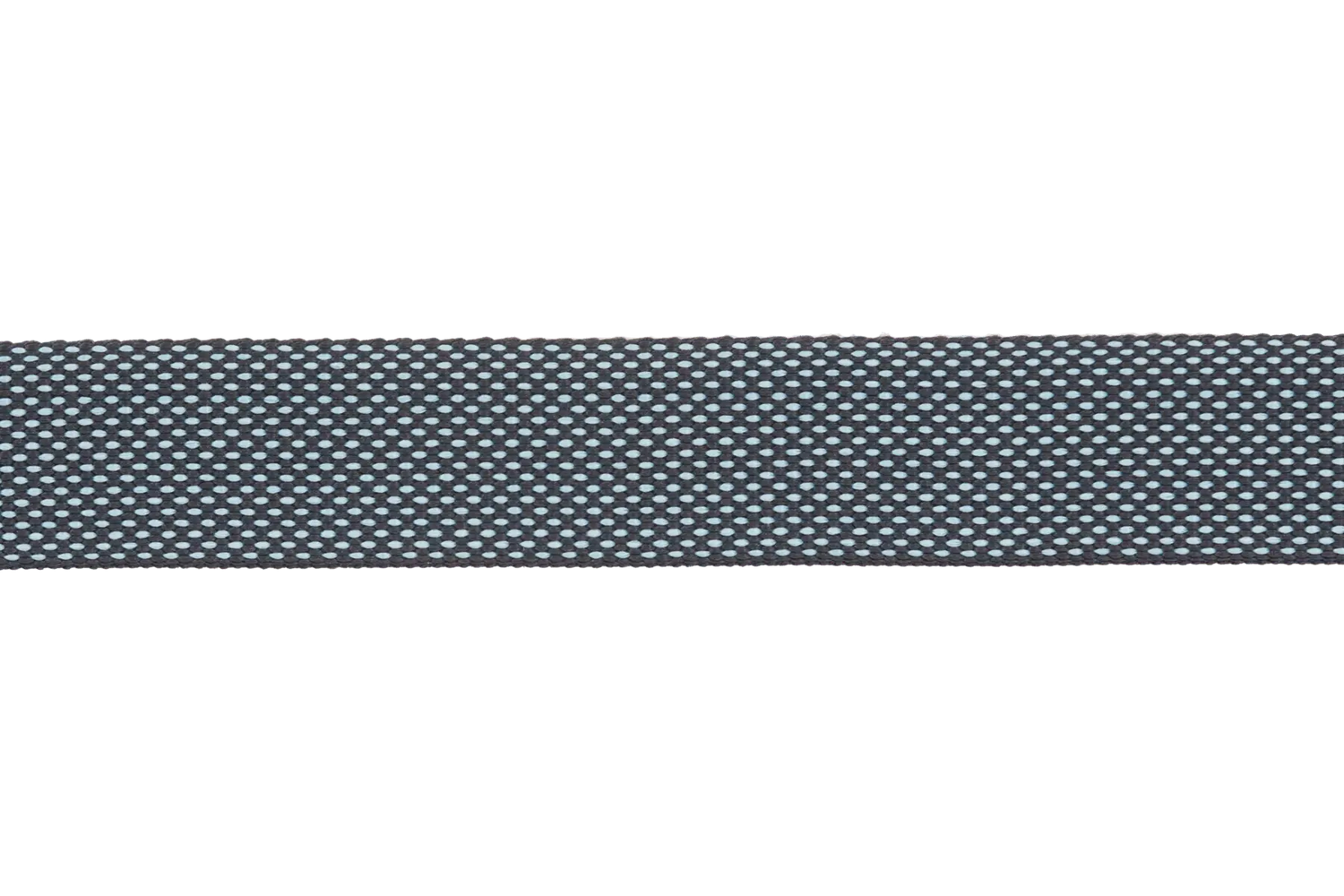 Detailed view of Ruffwear Hi & Light™ Dog Collar fabric texture in twilight gray, highlighting breathable and durable material.