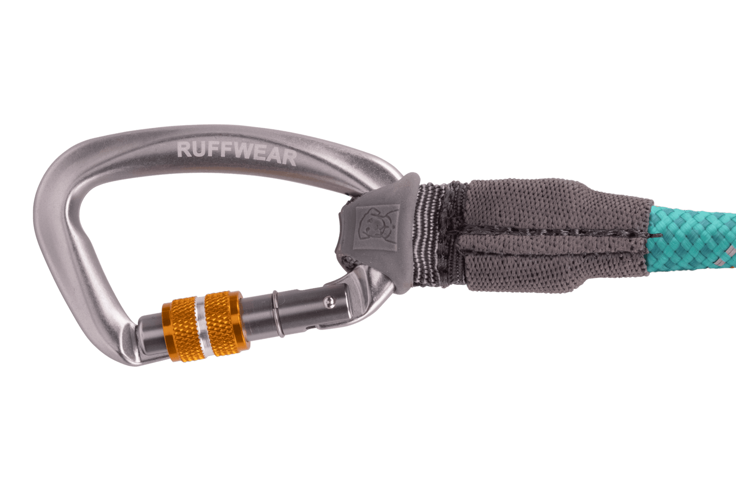 Ruffwear Knot-a-Leash™ Rope Dog Lead Carabiner - Teal