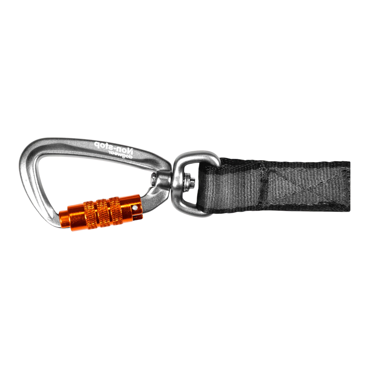 Non-stop Dogwear Move leash Twistlock carabiner detail