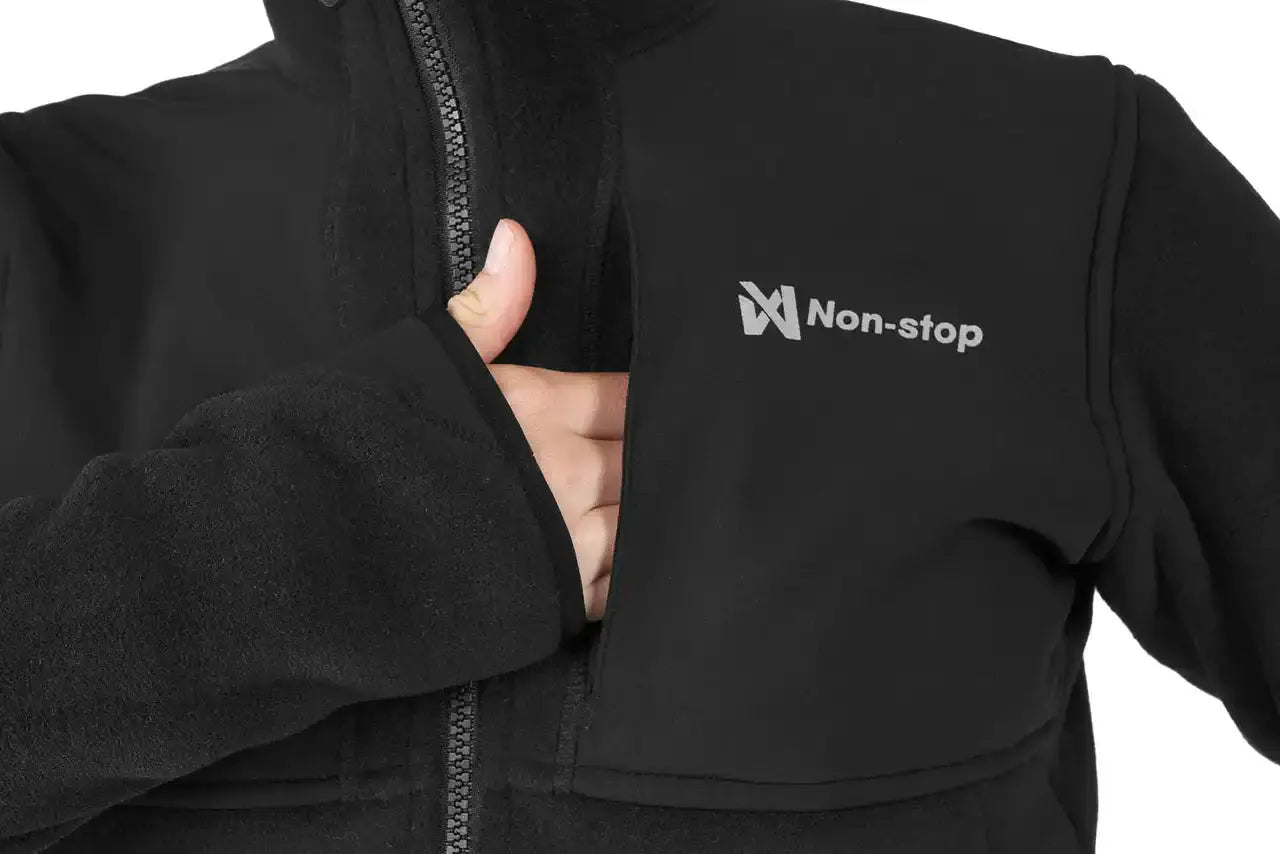 Non-stop Dogwear Trail fleece FZ women’s REFLECTIVE PRINTING
Increased visibility on dark and overcast days.