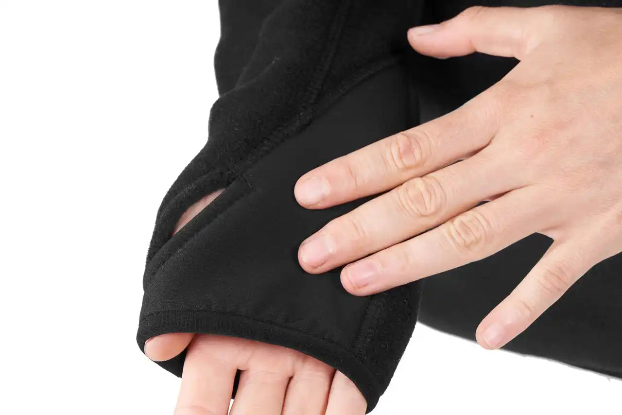 Non-stop Dogwear Trail fleece FZ women’s REINFORCED
Nylon softshell on areas exposed to wear and tear