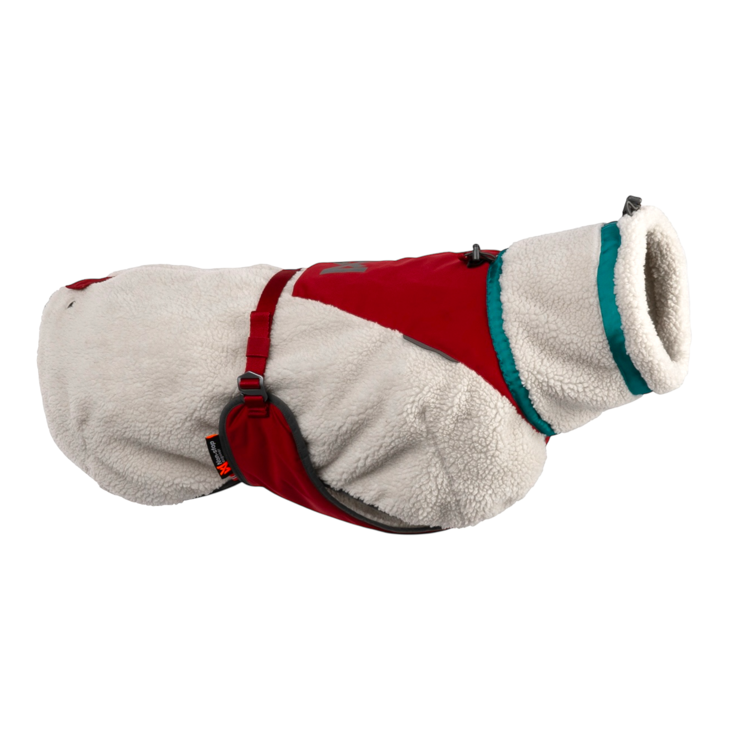 Non-stop dogwear Trekking Fleece GRAY/WINE