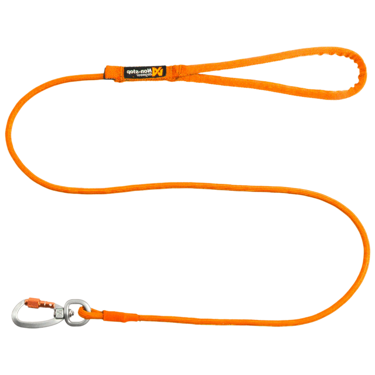 Non-stop dogwear Trekking rope leash - Orange