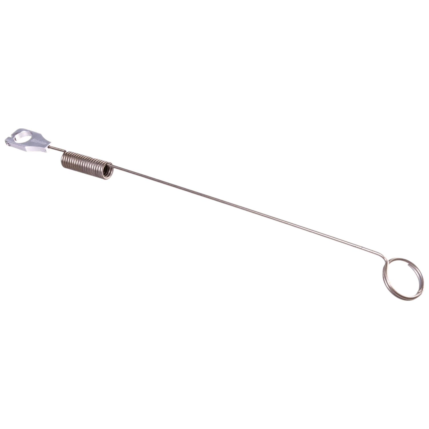 Non-stop dogwear Bike Antenna made of durable metal with a spring coil, designed to prevent leash tangling during bikejoring activities.