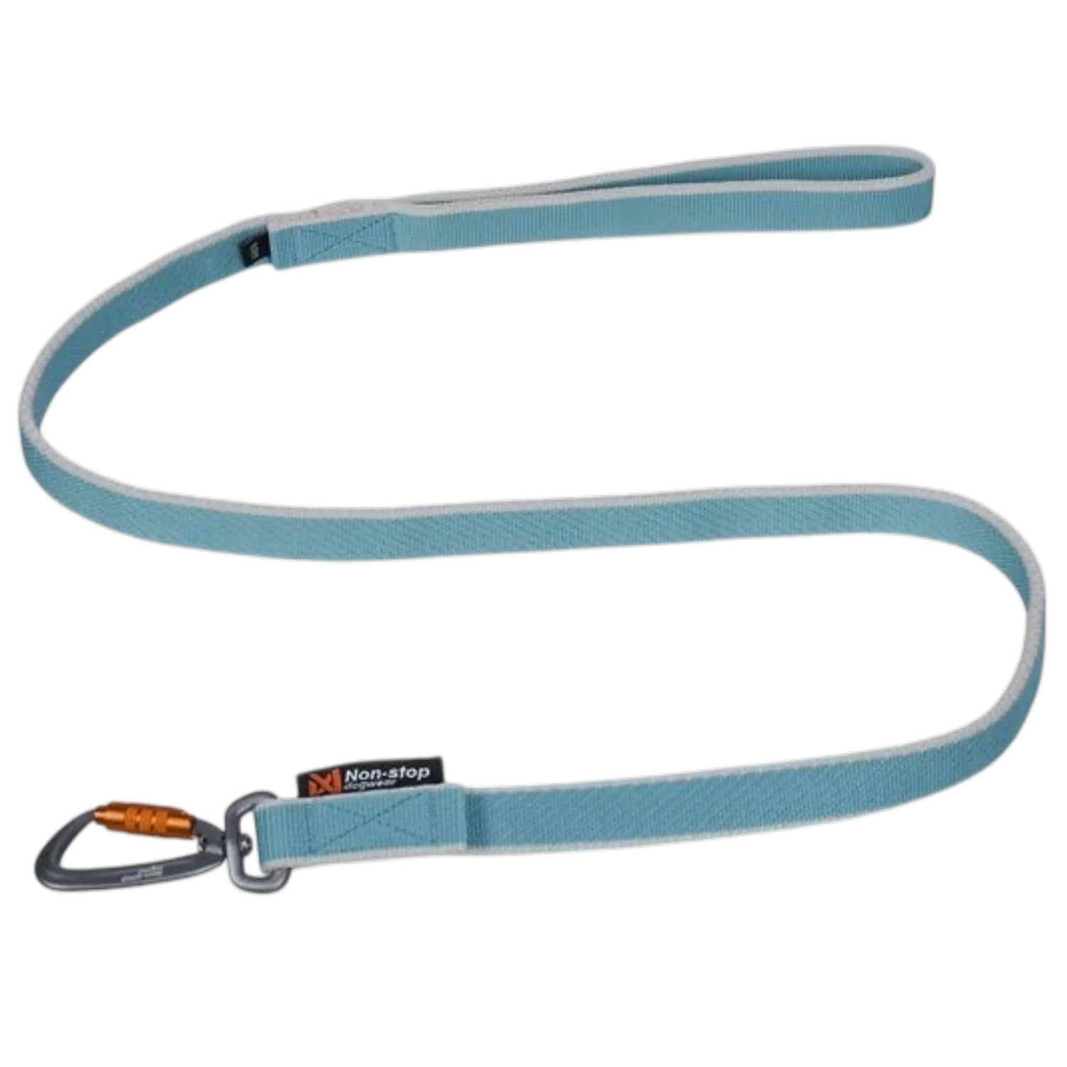 Non-stop dogwear bungee leash ice blue