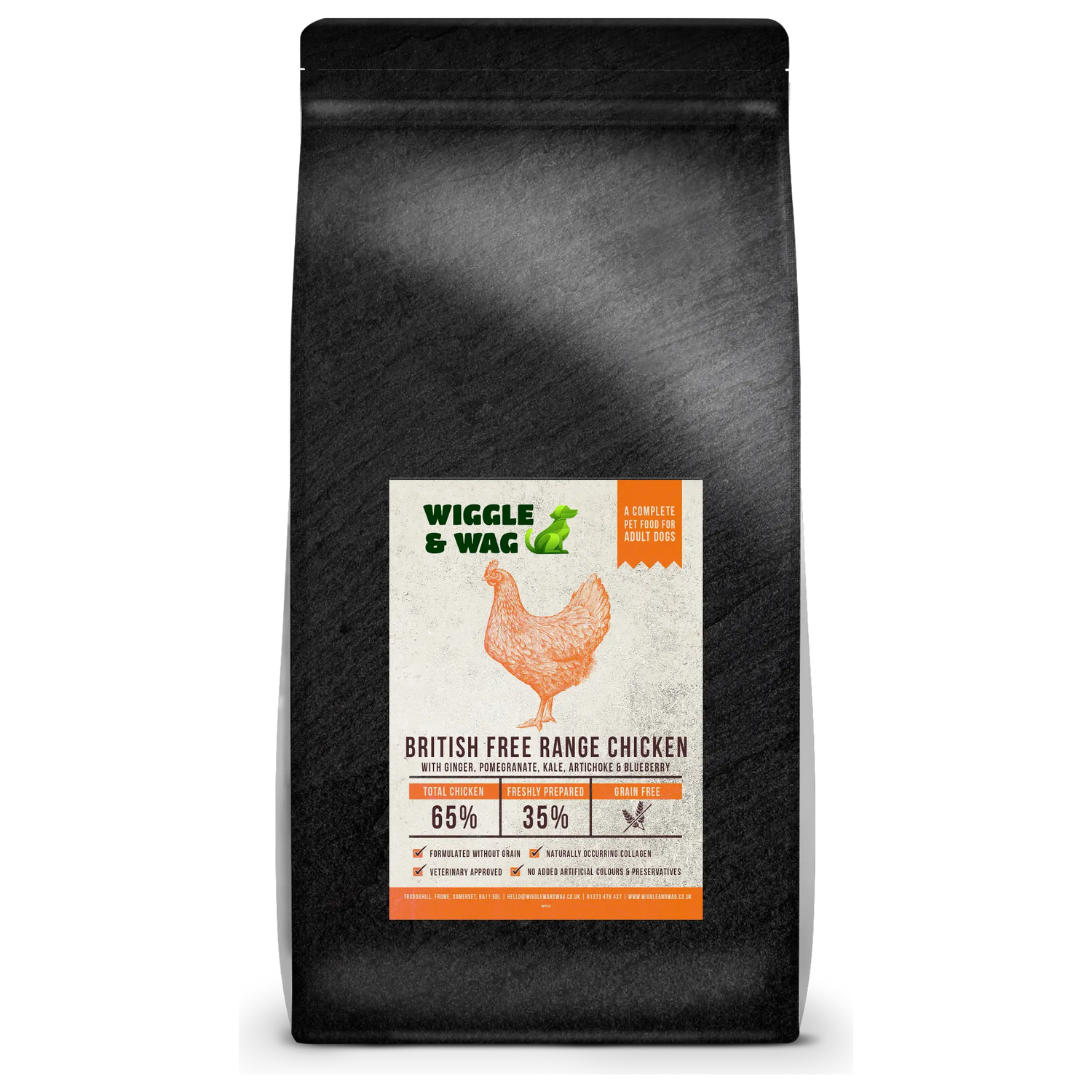 Simply Nourished British Free-Range Chicken – Grain Free 65% Superfood Blend