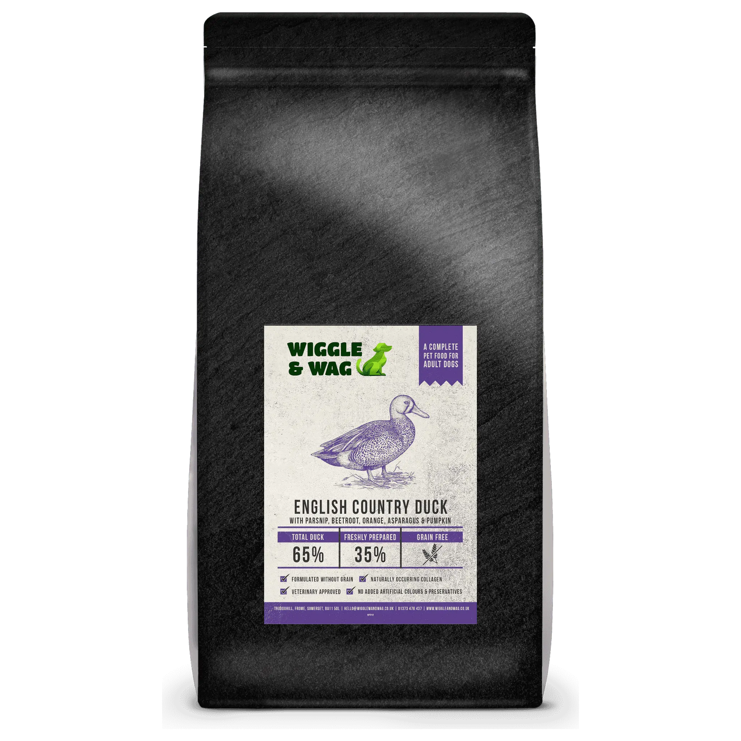 Simply Nourished English Country Duck – Grain Free 65% Superfood Blend