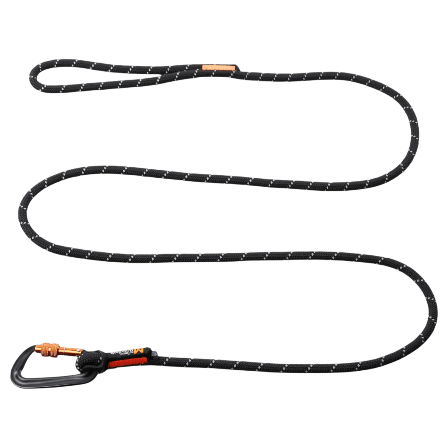 Non-stop Dogwear Rock leash rope dog leash with screw-lock carabiner
