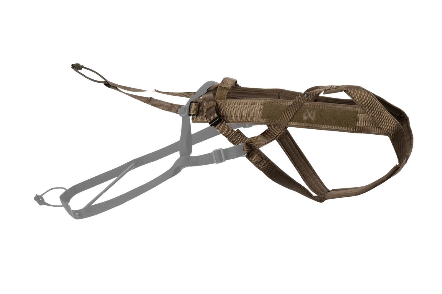 Freemotion Harness WD side view olive colour