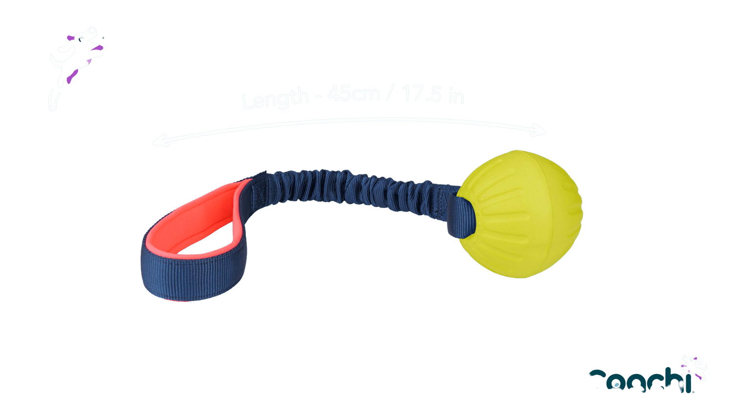 CoA Coachi Tuggi Ball Navy, Coral & Lime