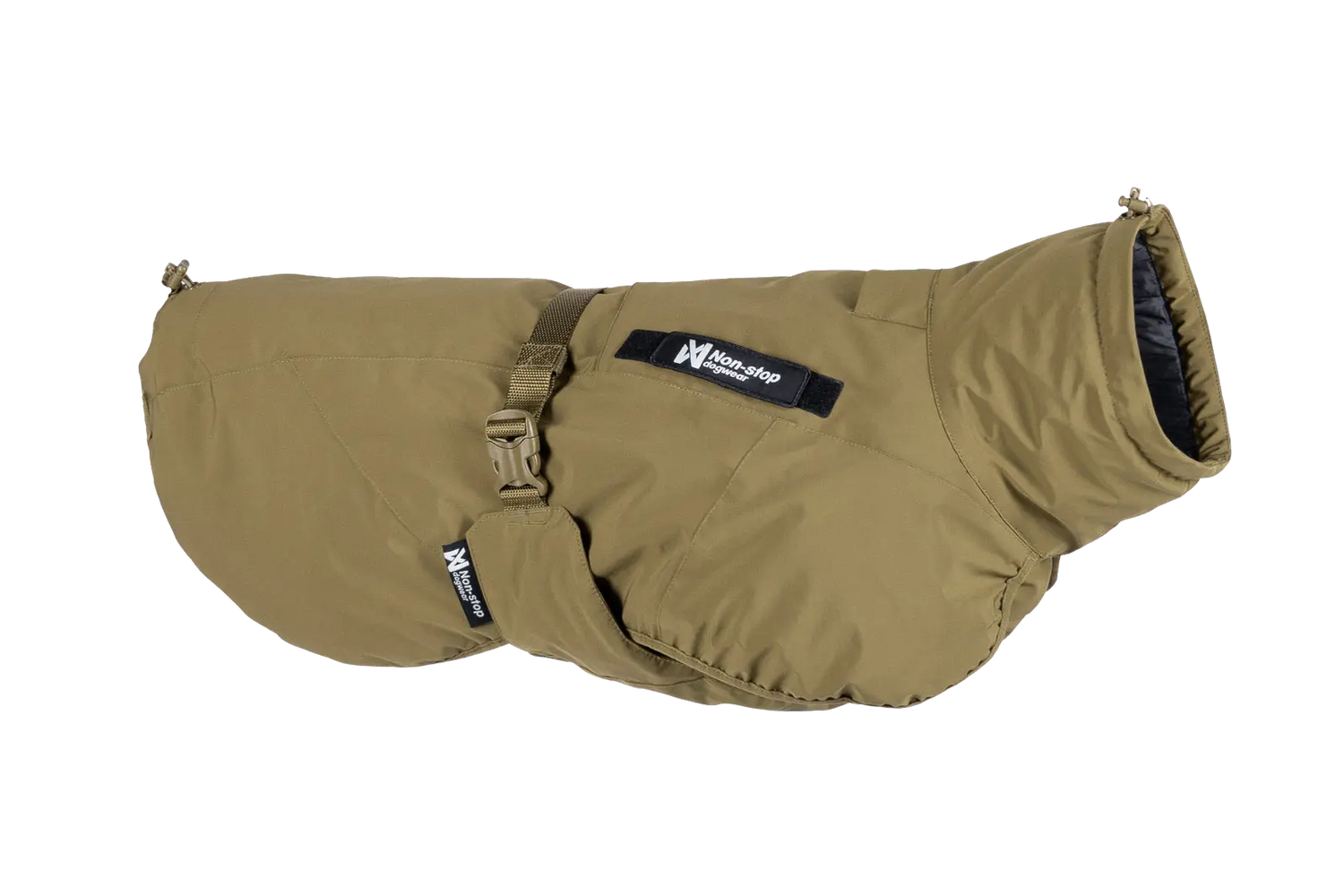 Non-stop Dogwear Glacier dog jacket WD olive insulated working dog jacket