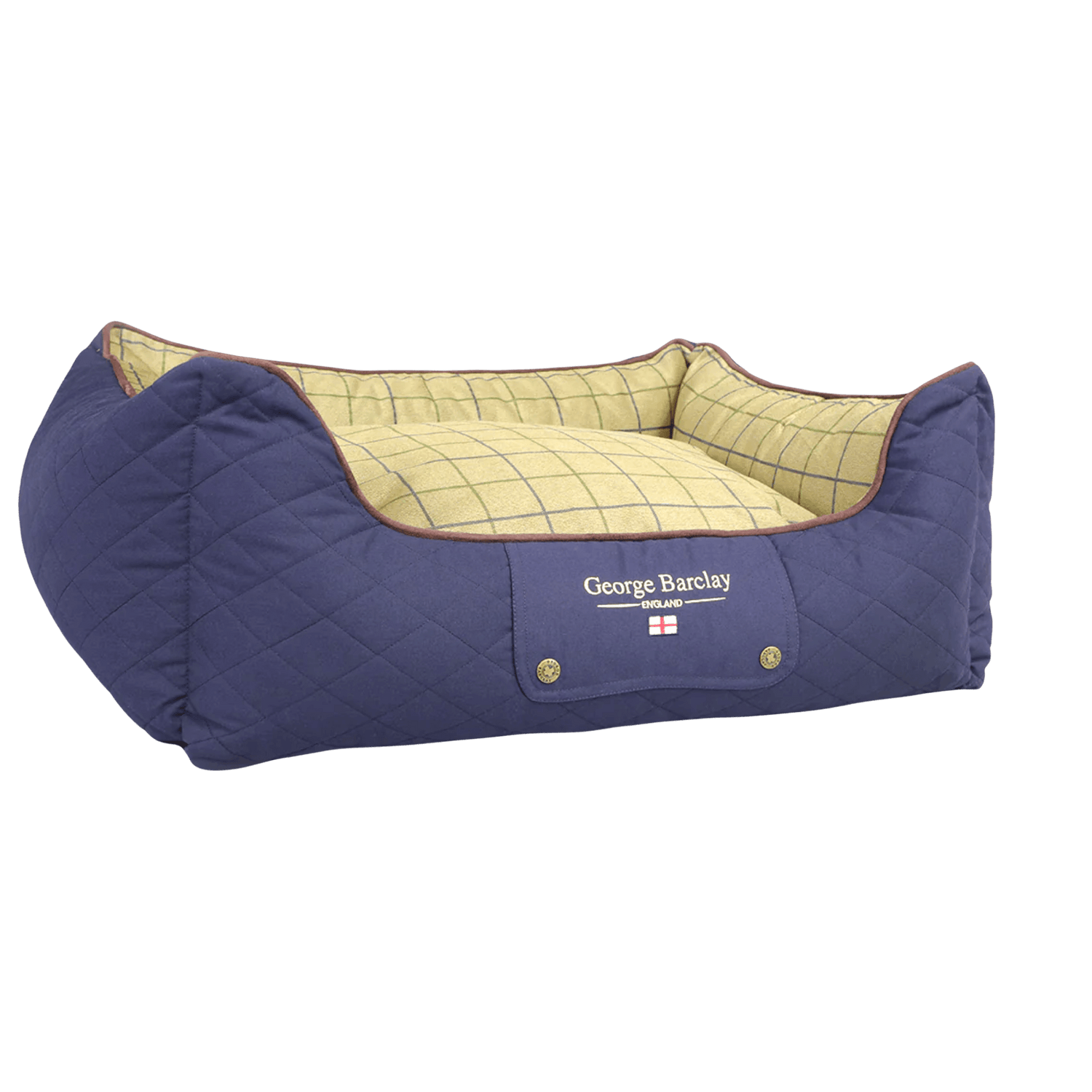 George Barclay Country Box Bed - Midnight Blue - Dog Bed