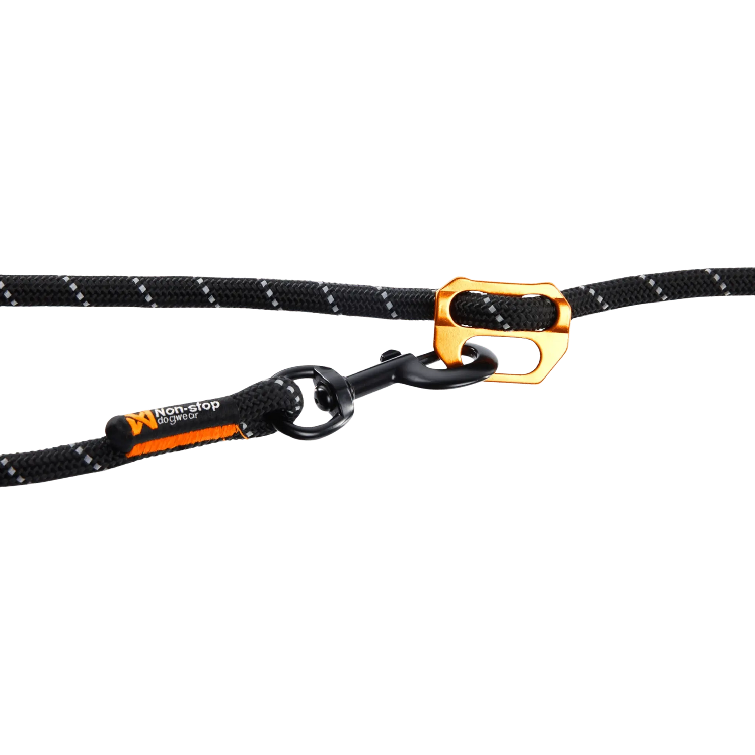 Non-stop Dogwear Rock adjustable leash aluminum buckle adjustment detail