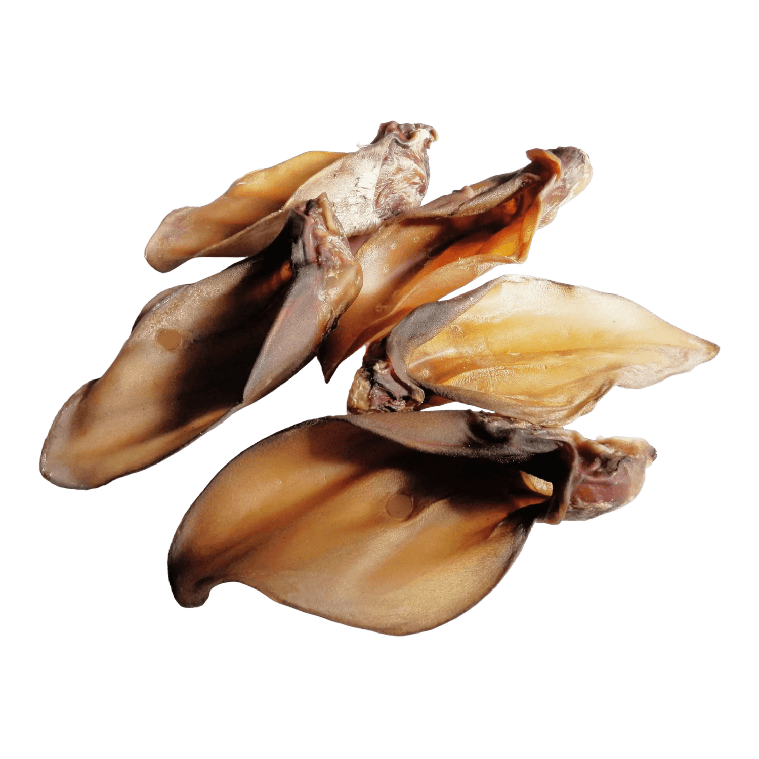 Natural Treats XL Cows/Bulls Ears, featuring large, air-dried cattle ears for dogs. High-protein, low-fat chews with no additives.