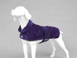 George Barclay MuttMOP® Dog Drying Robe - Plum