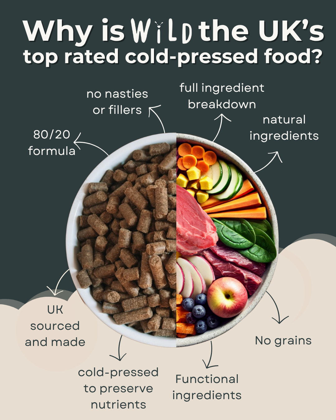 Wild Pet Food Cold-Pressed Dog Food