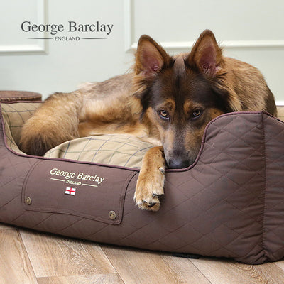 George Barclay Country Box Bed - Chestnut Brown - Dog Bed