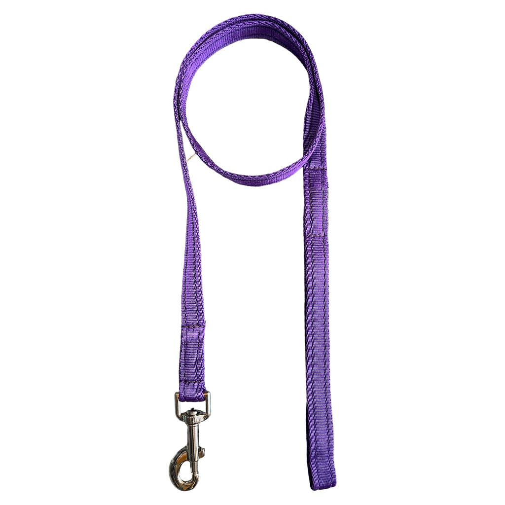 1.2m Cushion Web Dog Lead Purple