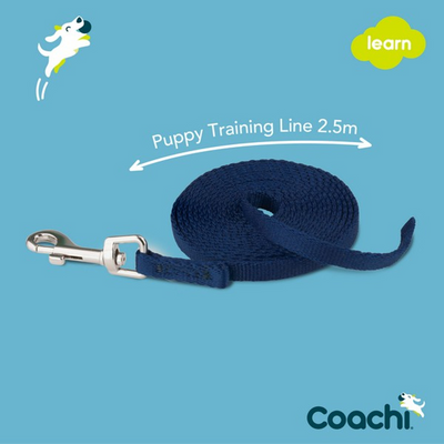 CoA Coachi Puppy Training Line Navy 2.5m