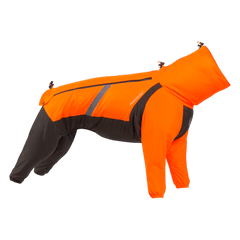 Non-stop dogwear Fjord Overall Rain Coat Teal - Orange