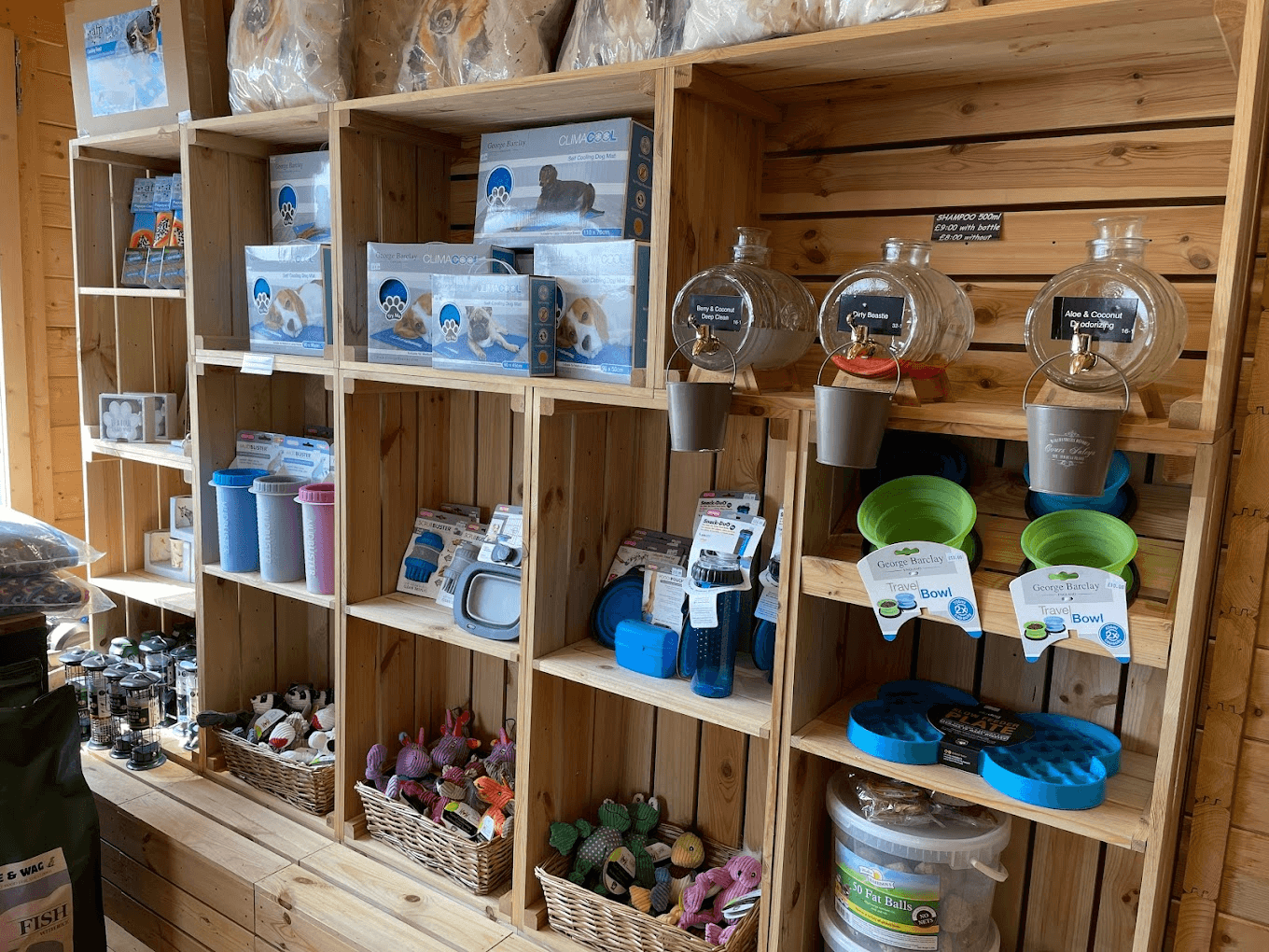 Instore at Wiggle and Wag