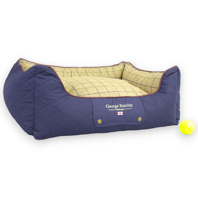 George Barclay Country Box Bed - Midnight Blue - Dog Bed