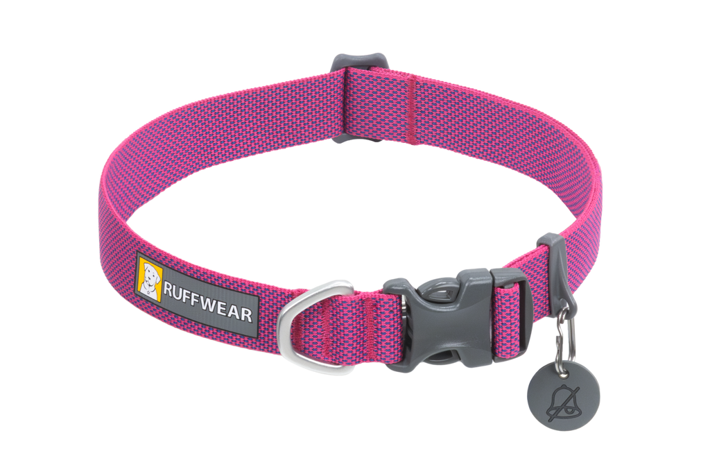 Ruffwear Hi & Light™ Dog Collar - Alpenglow Pink