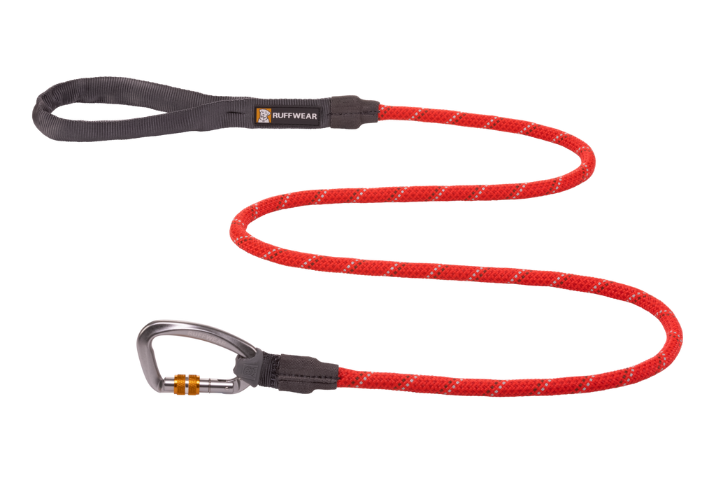 Ruffwear Knot-a-Leash™ Rope Dog Lead - Red Sumac