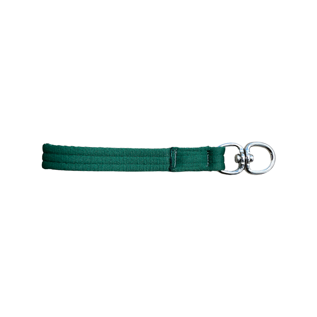 Dog Lead Handle With Swivel - Green