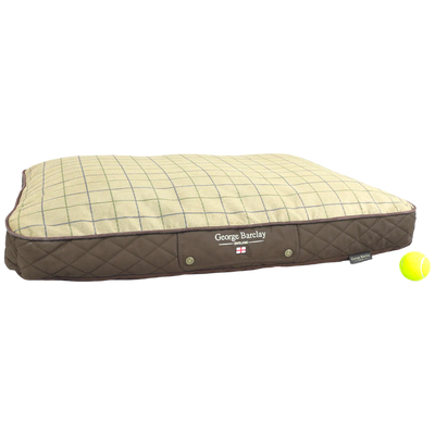 George Barclay Country Dog Mattress - Chestnut Brown