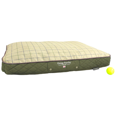 George Barclay Country Dog Mattress - Olive Green