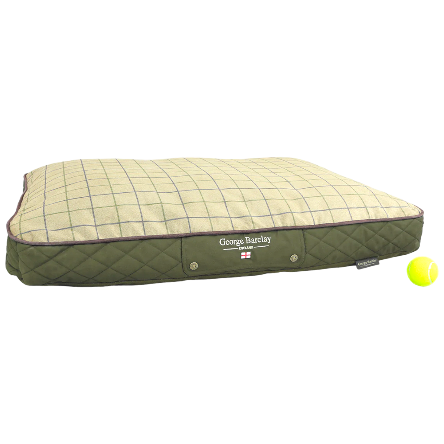 George Barclay Country Dog Mattress - Olive Green