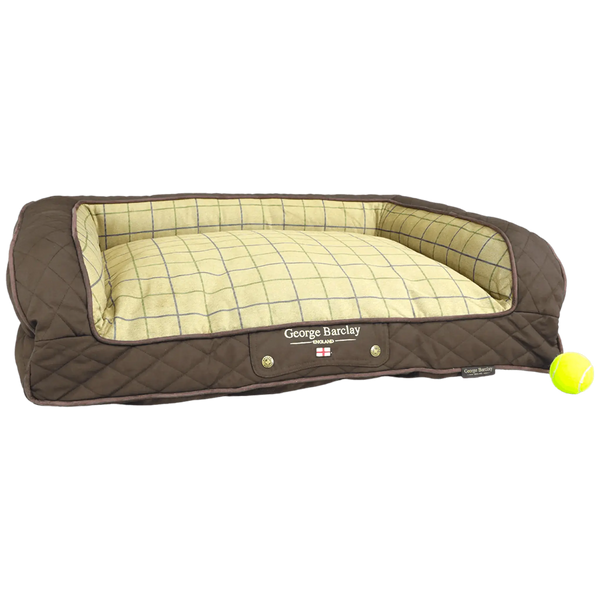 George Barclay Country Dog Sofa Bed - Chestnut Brown