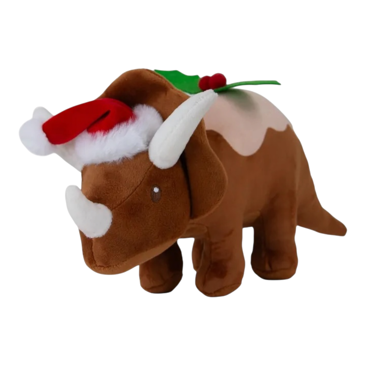 Ancol Dex the Dino Christmas Pud Dog Toy