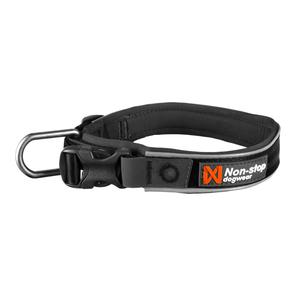 Non-Stop dogwear Roam Collar in Black