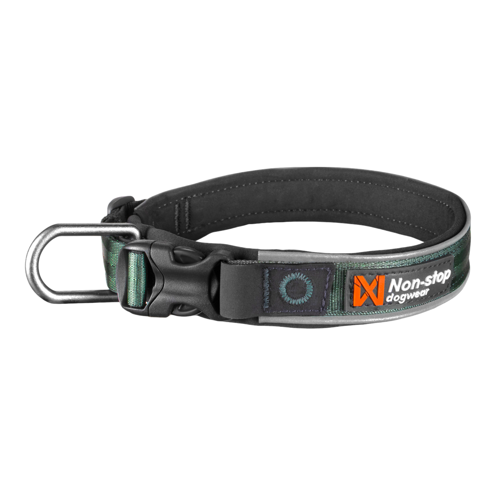 Non-Stop dogwear Roam Collar in Green