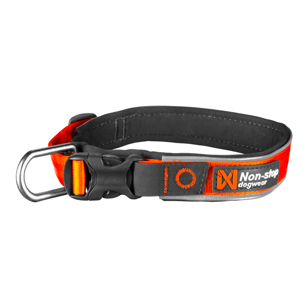 Non-Stop dogwear Roam Collar in Orange