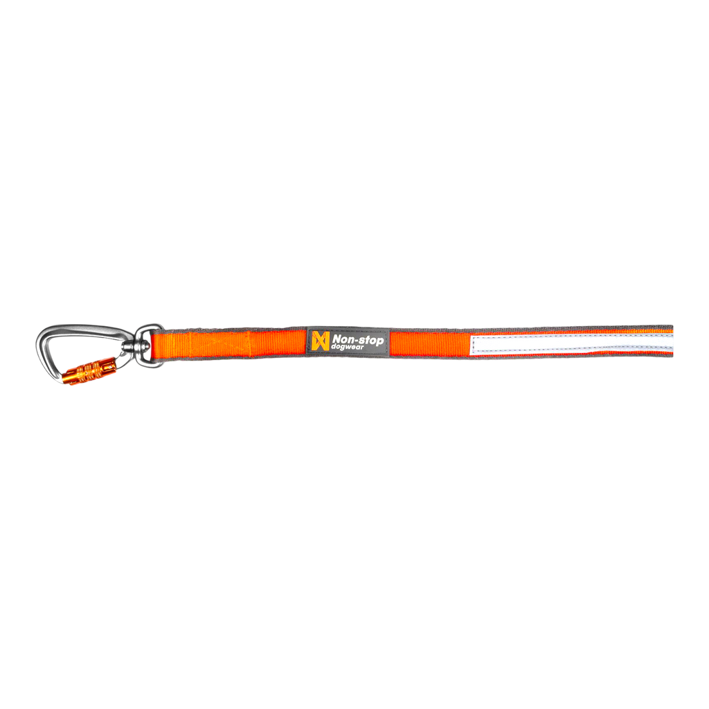 Non-stop Dogwear Move Leash in orange