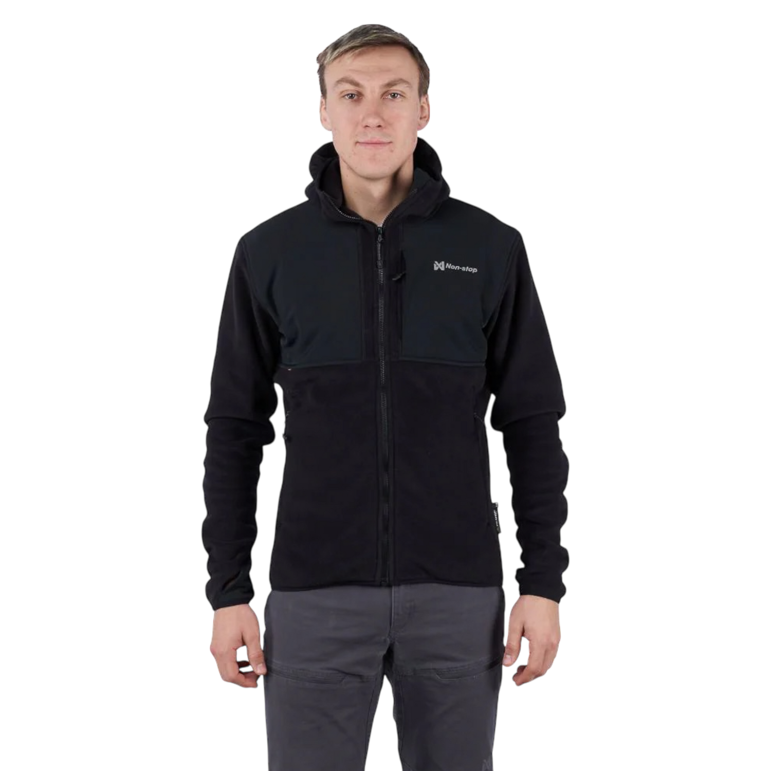 Non-stop Dogwear Trail fleece FZ Mens Front