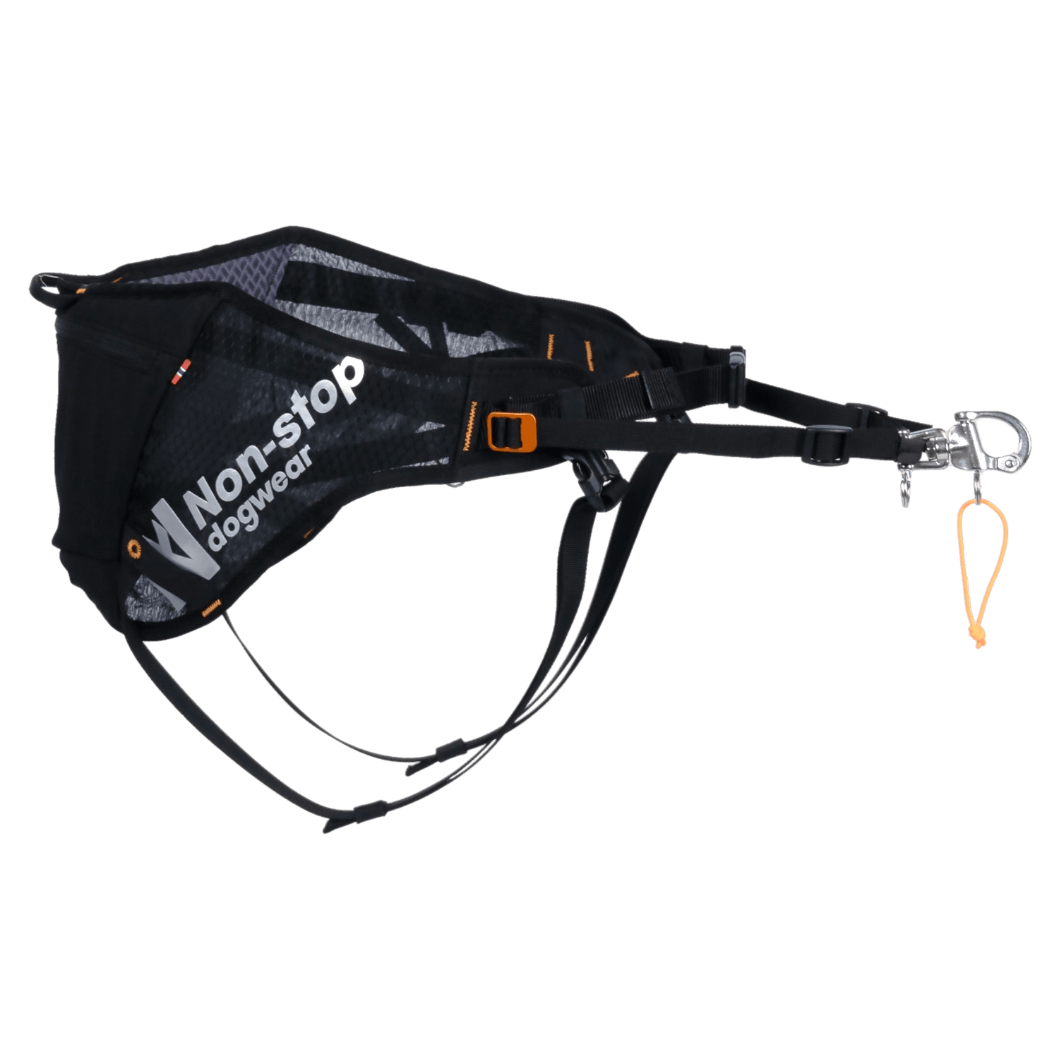 Non-stop dogwear Loype Belt Pro skijoring belt with ergonomic design and lightweight mesh for optimal performance and comfort.