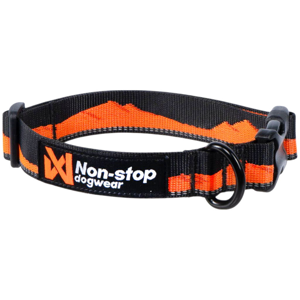 Non-stop dogwear Trail Quest Collar Orange/Black