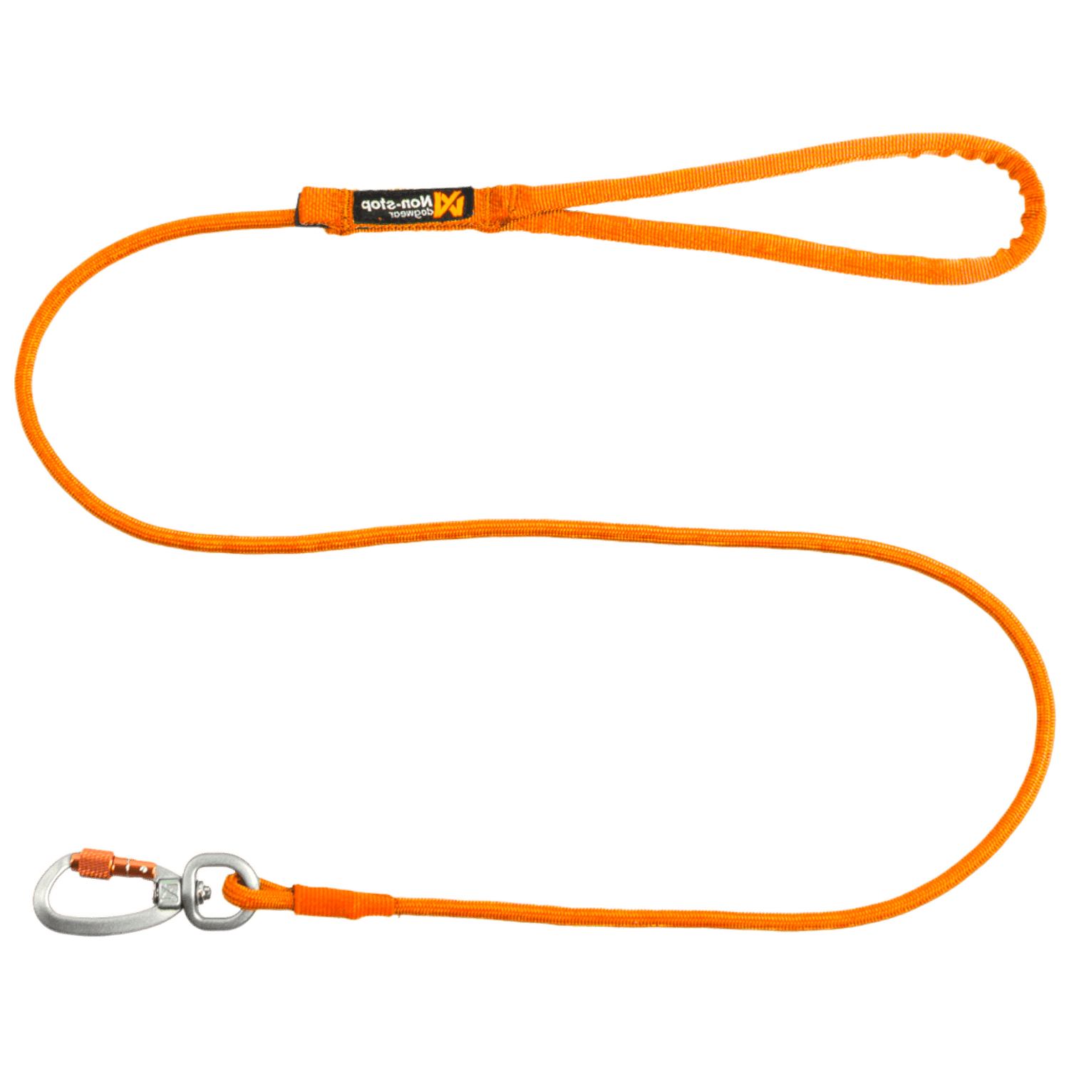 Non-stop dogwear Trekking rope leash - Orange