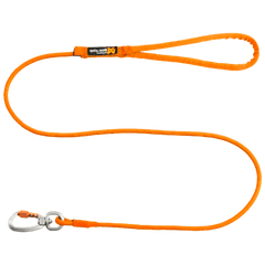 Non-stop dogwear Trekking rope leash - Orange