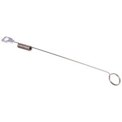 Non-stop dogwear Bike Antenna made of durable metal with a spring coil, designed to prevent leash tangling during bikejoring activities.