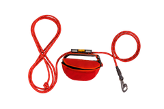 Ruffwear Hitch Hiker Leash_Red Currant Detail