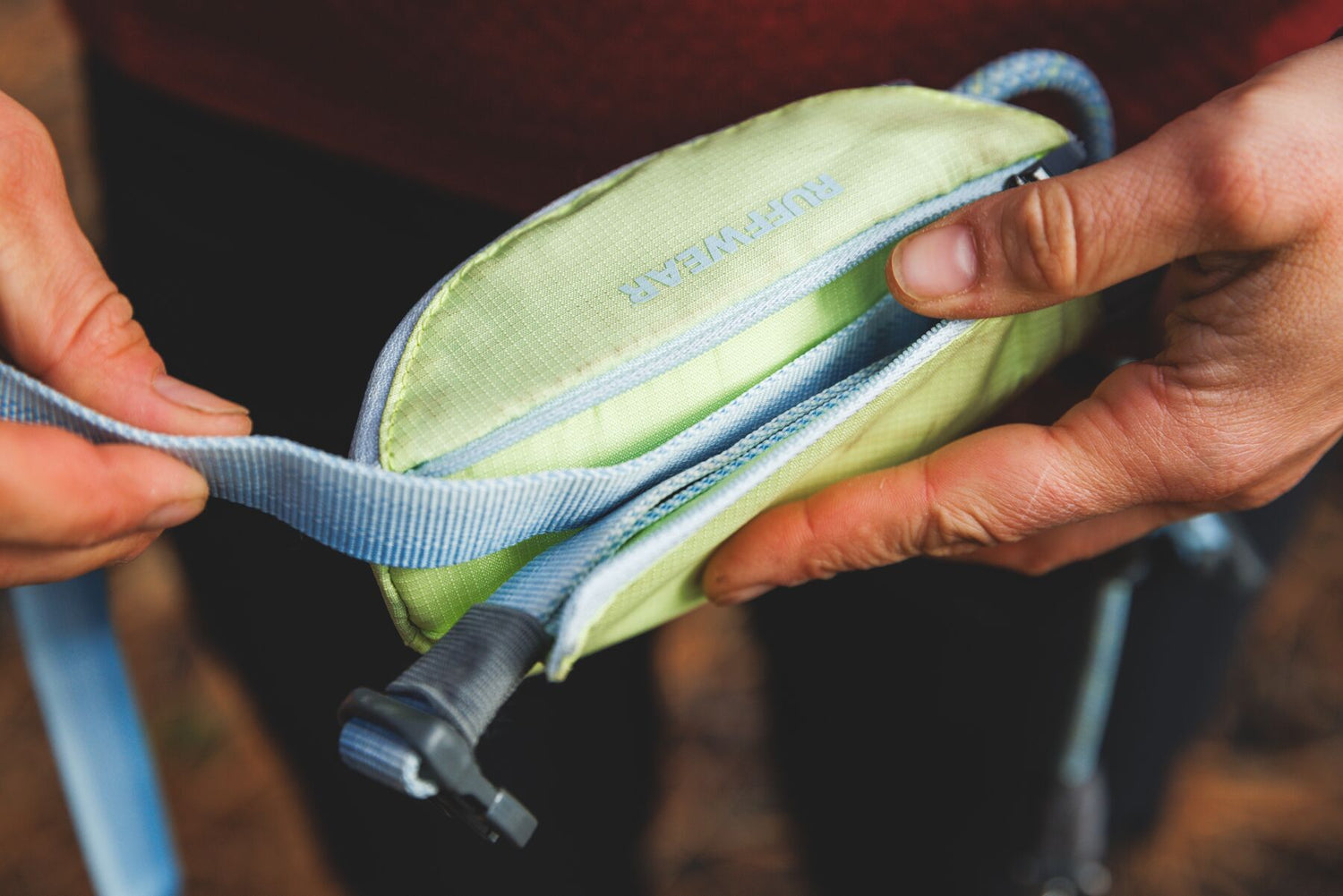 Ruffwear Hitch Hiker Leash Sunny-Lime Details 6